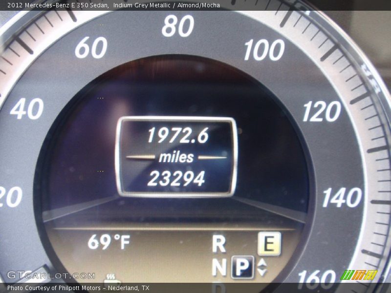 Indium Grey Metallic / Almond/Mocha 2012 Mercedes-Benz E 350 Sedan