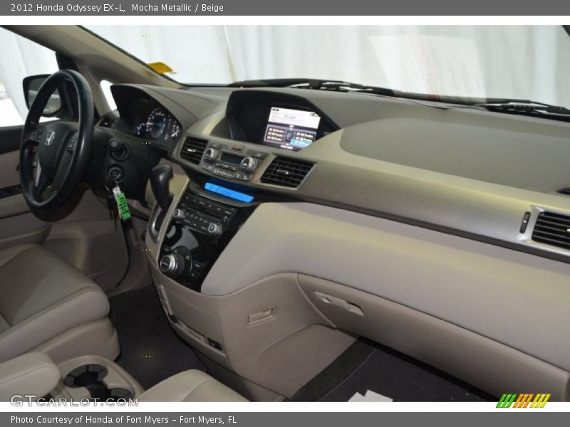 Mocha Metallic / Beige 2012 Honda Odyssey EX-L