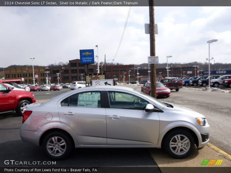Silver Ice Metallic / Dark Pewter/Dark Titanium 2014 Chevrolet Sonic LT Sedan