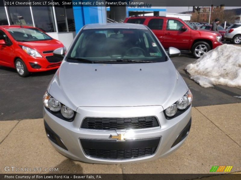Silver Ice Metallic / Dark Pewter/Dark Titanium 2014 Chevrolet Sonic LT Sedan