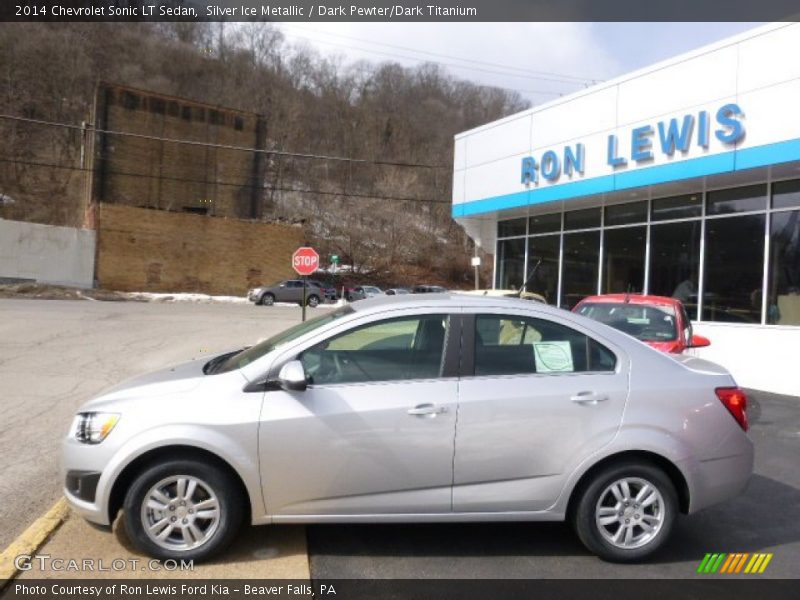 Silver Ice Metallic / Dark Pewter/Dark Titanium 2014 Chevrolet Sonic LT Sedan