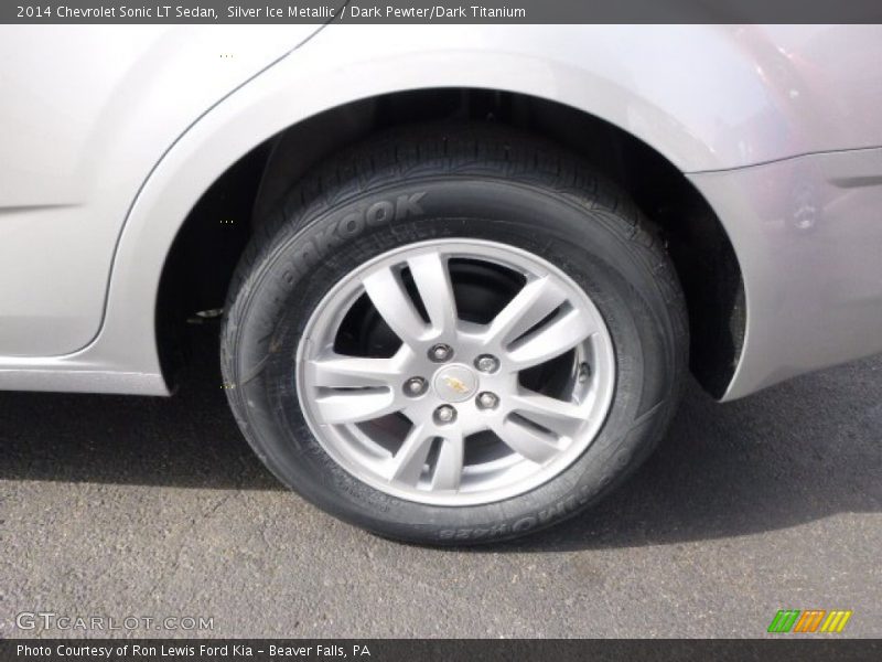 Silver Ice Metallic / Dark Pewter/Dark Titanium 2014 Chevrolet Sonic LT Sedan
