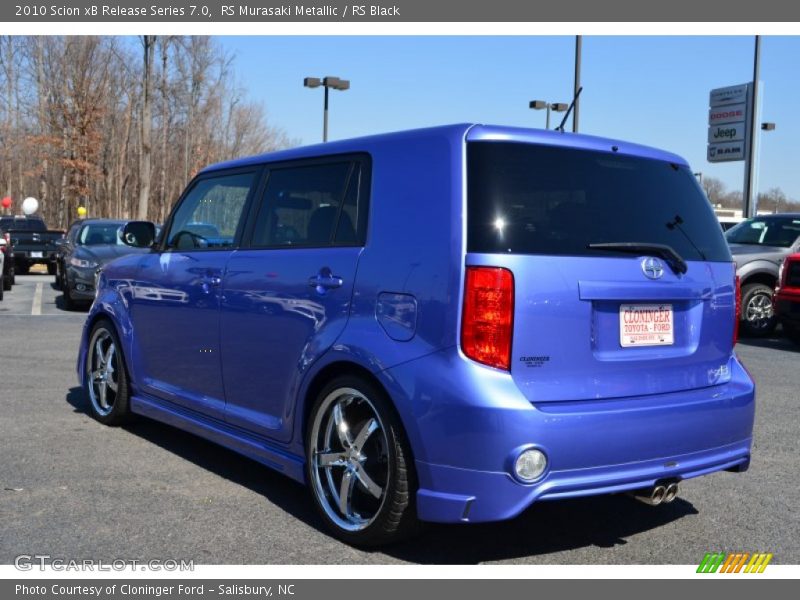 RS Murasaki Metallic / RS Black 2010 Scion xB Release Series 7.0