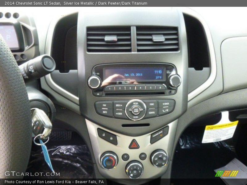 Silver Ice Metallic / Dark Pewter/Dark Titanium 2014 Chevrolet Sonic LT Sedan