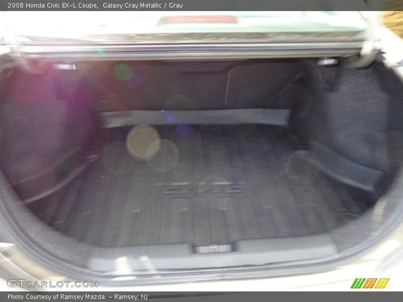 Galaxy Gray Metallic / Gray 2008 Honda Civic EX-L Coupe