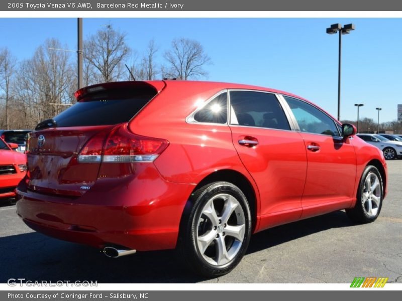 Barcelona Red Metallic / Ivory 2009 Toyota Venza V6 AWD
