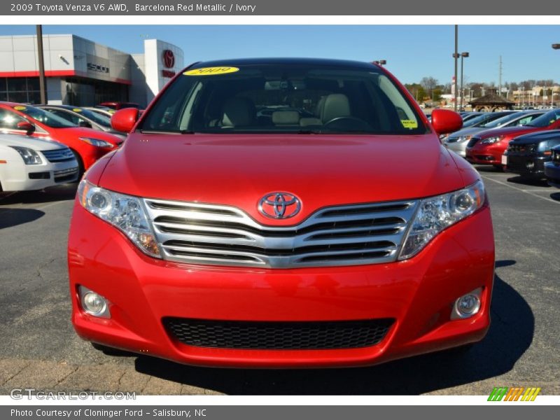 Barcelona Red Metallic / Ivory 2009 Toyota Venza V6 AWD