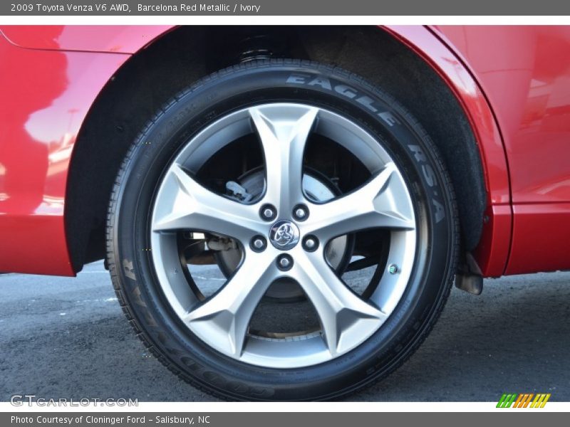 Barcelona Red Metallic / Ivory 2009 Toyota Venza V6 AWD