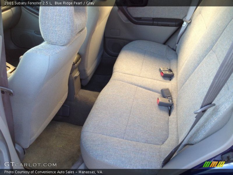 Blue Ridge Pearl / Gray 2001 Subaru Forester 2.5 L