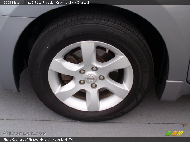 Precision Gray Metallic / Charcoal 2008 Nissan Altima 2.5 SL