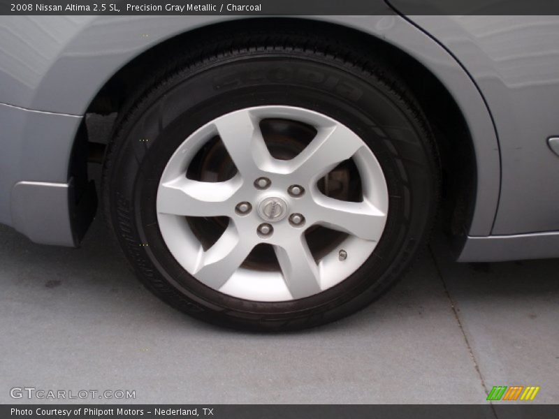 Precision Gray Metallic / Charcoal 2008 Nissan Altima 2.5 SL