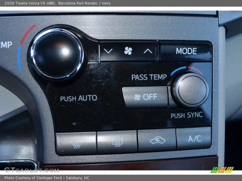 Barcelona Red Metallic / Ivory 2009 Toyota Venza V6 AWD