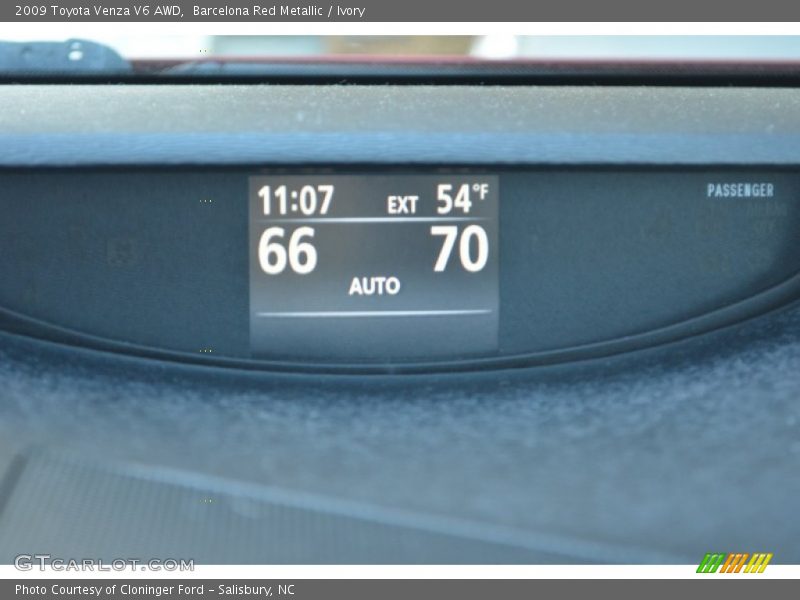 Barcelona Red Metallic / Ivory 2009 Toyota Venza V6 AWD