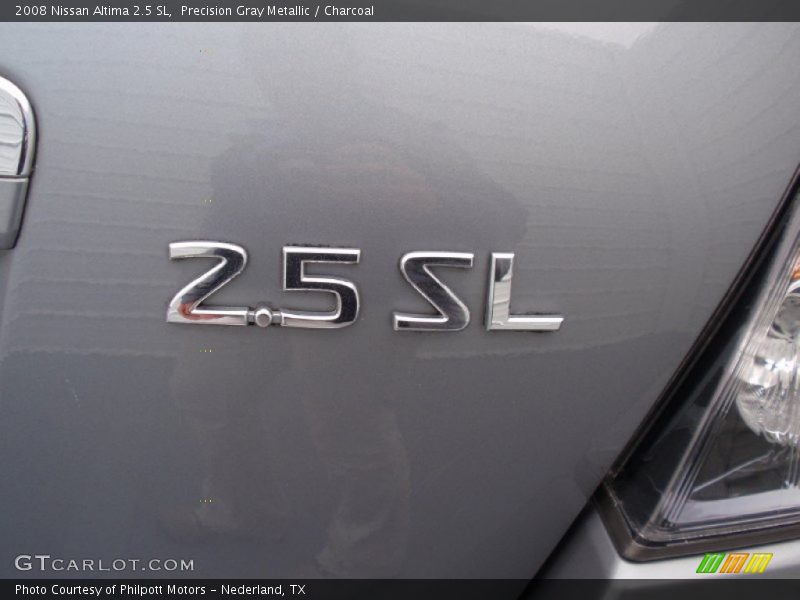 Precision Gray Metallic / Charcoal 2008 Nissan Altima 2.5 SL