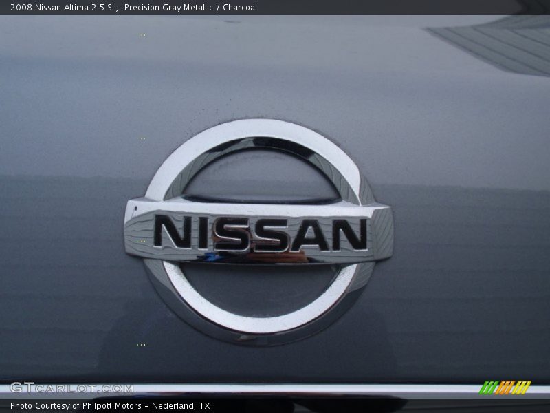 Precision Gray Metallic / Charcoal 2008 Nissan Altima 2.5 SL