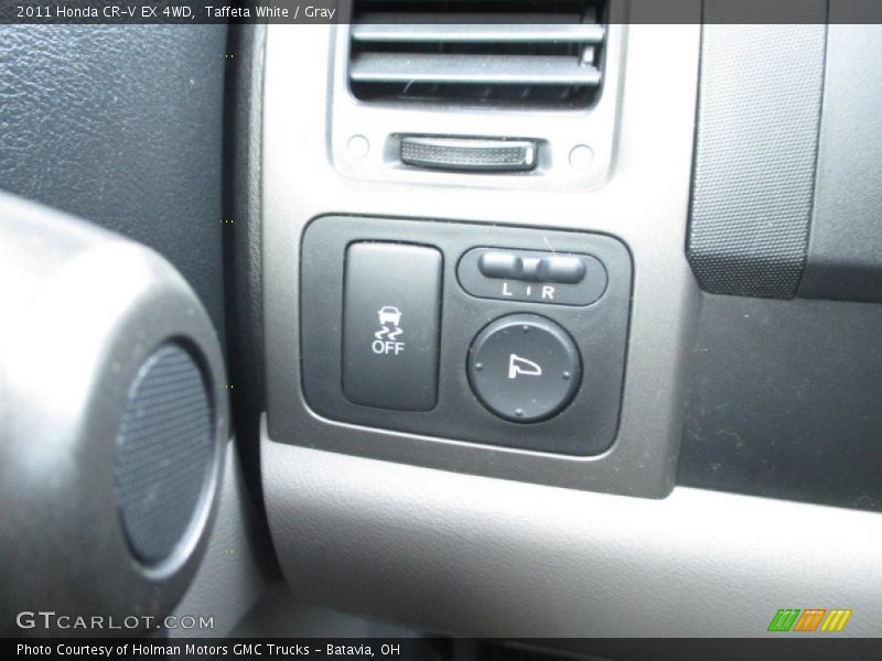 Taffeta White / Gray 2011 Honda CR-V EX 4WD