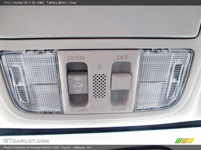 Taffeta White / Gray 2011 Honda CR-V EX 4WD