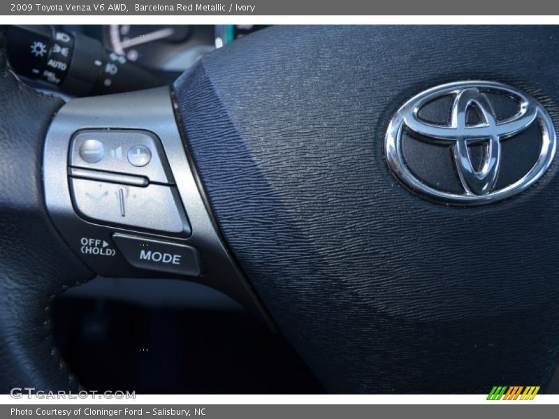 Barcelona Red Metallic / Ivory 2009 Toyota Venza V6 AWD