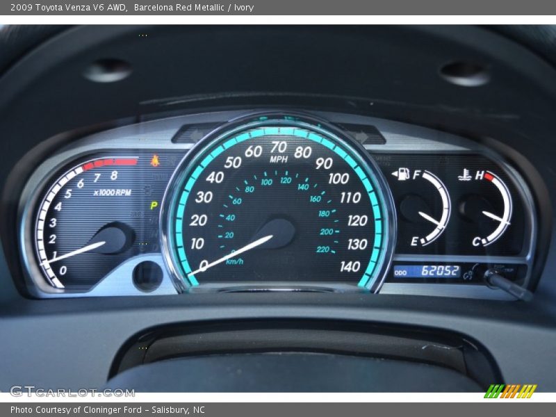 Barcelona Red Metallic / Ivory 2009 Toyota Venza V6 AWD