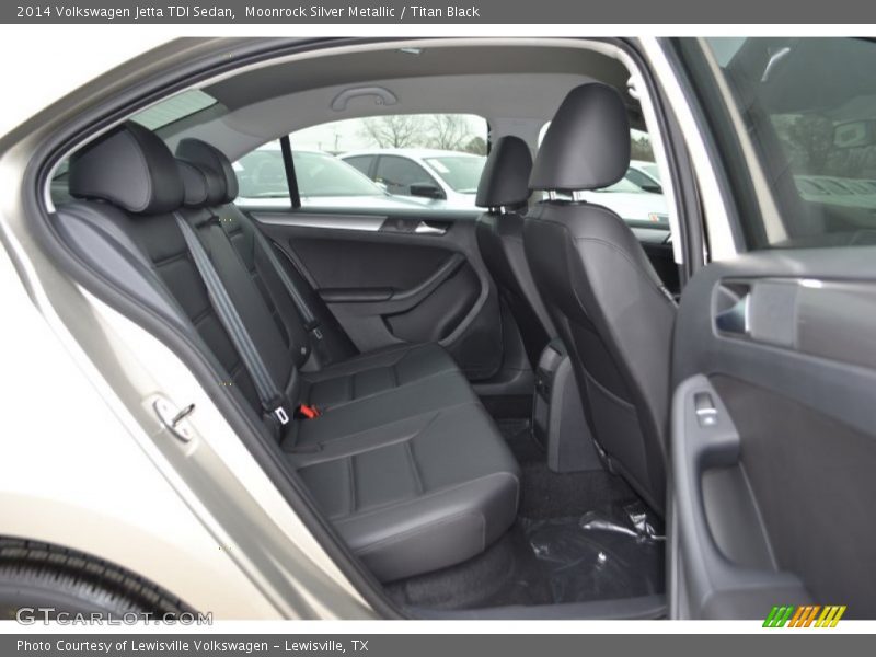 Moonrock Silver Metallic / Titan Black 2014 Volkswagen Jetta TDI Sedan
