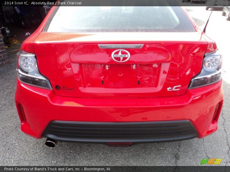Absolutly Red / Dark Charcoal 2014 Scion tC