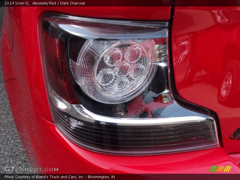 Absolutly Red / Dark Charcoal 2014 Scion tC