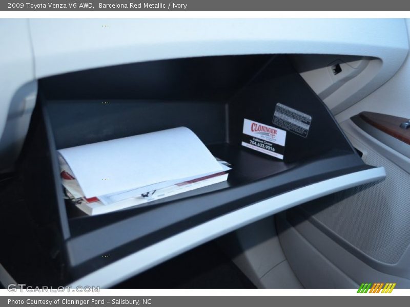 Barcelona Red Metallic / Ivory 2009 Toyota Venza V6 AWD