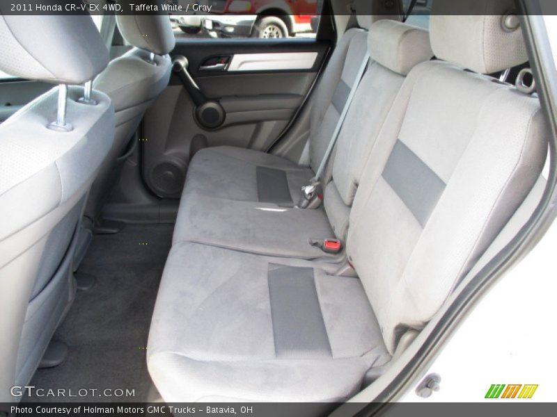 Taffeta White / Gray 2011 Honda CR-V EX 4WD