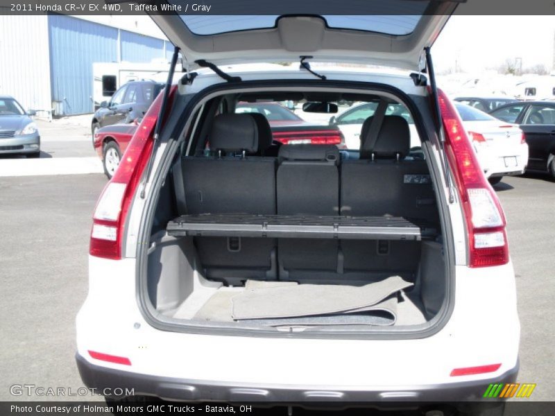 Taffeta White / Gray 2011 Honda CR-V EX 4WD