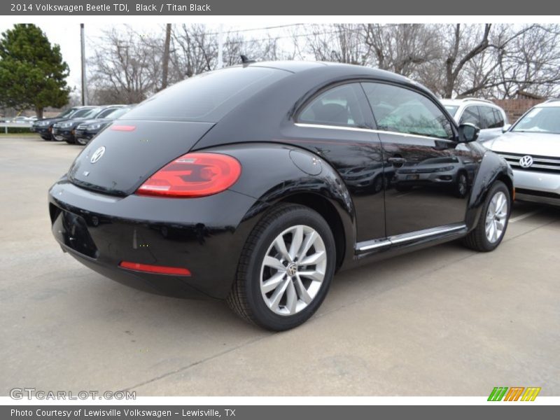 Black / Titan Black 2014 Volkswagen Beetle TDI