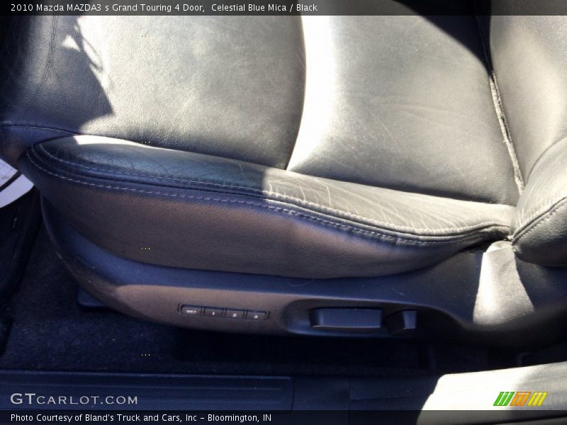 Celestial Blue Mica / Black 2010 Mazda MAZDA3 s Grand Touring 4 Door