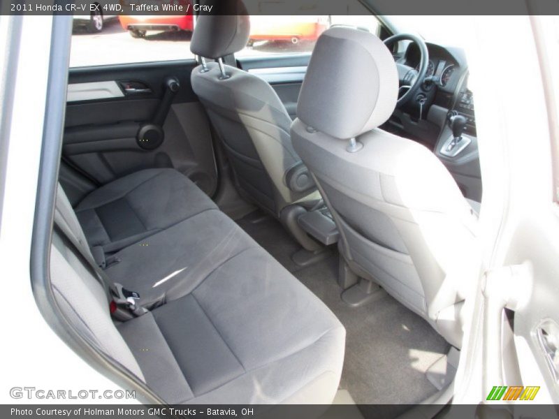Taffeta White / Gray 2011 Honda CR-V EX 4WD