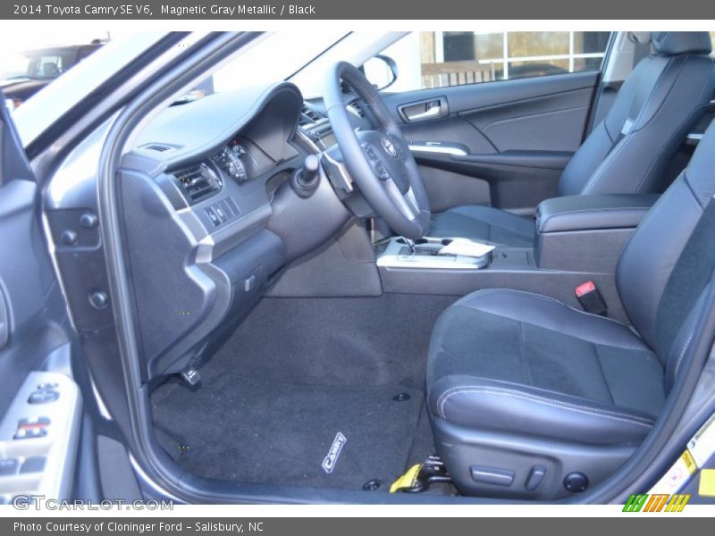 Magnetic Gray Metallic / Black 2014 Toyota Camry SE V6