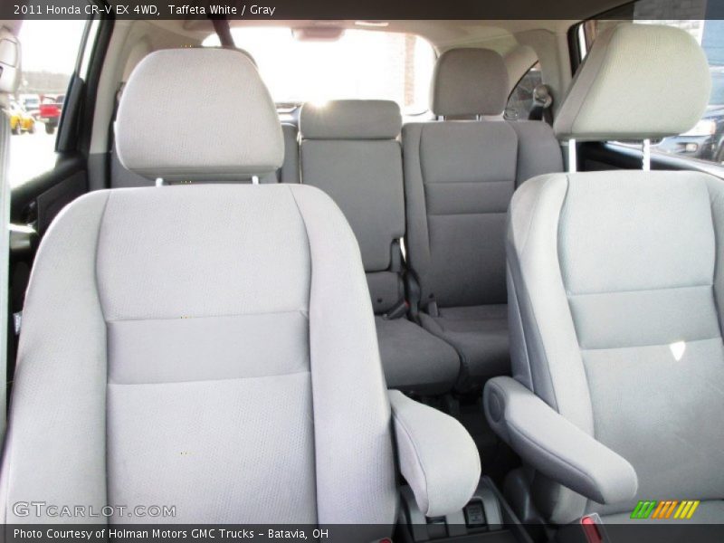Taffeta White / Gray 2011 Honda CR-V EX 4WD