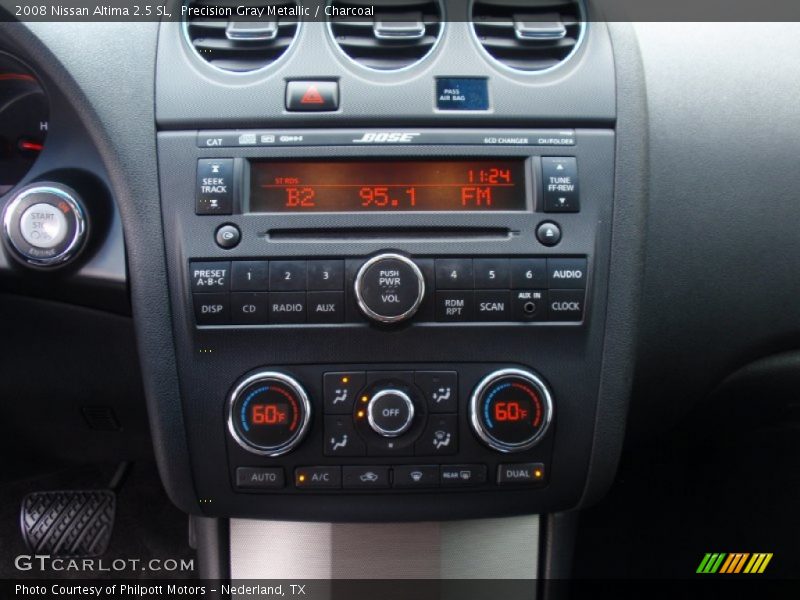 Precision Gray Metallic / Charcoal 2008 Nissan Altima 2.5 SL