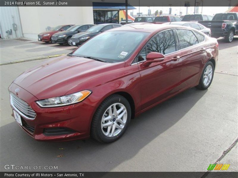 Sunset / Dune 2014 Ford Fusion SE