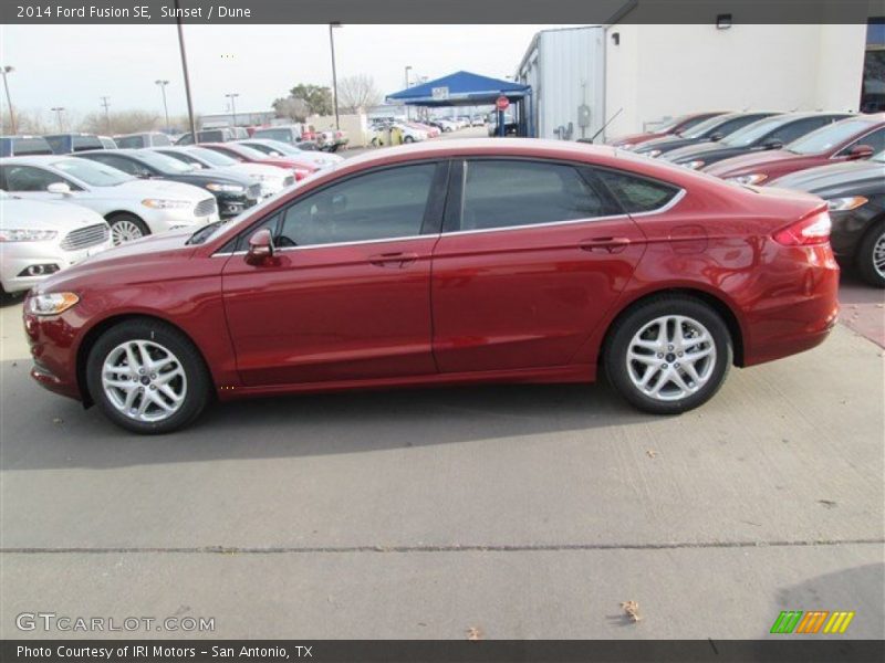 Sunset / Dune 2014 Ford Fusion SE