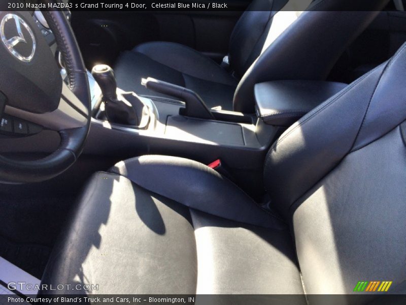Celestial Blue Mica / Black 2010 Mazda MAZDA3 s Grand Touring 4 Door