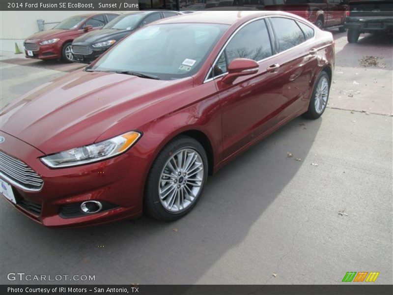 Sunset / Dune 2014 Ford Fusion SE EcoBoost