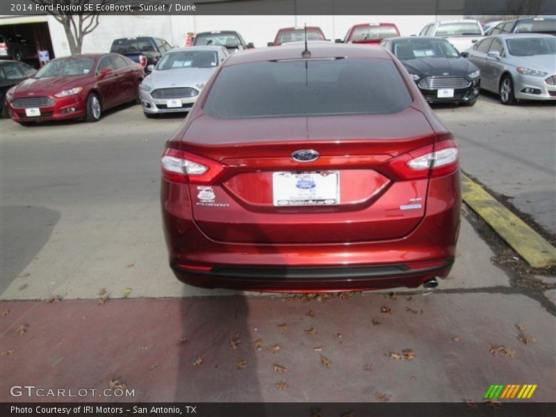 Sunset / Dune 2014 Ford Fusion SE EcoBoost