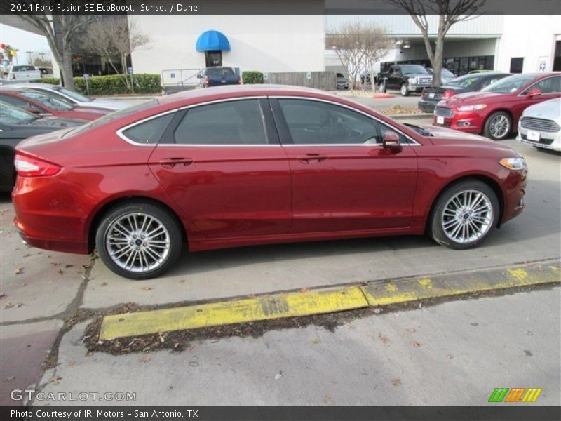 Sunset / Dune 2014 Ford Fusion SE EcoBoost