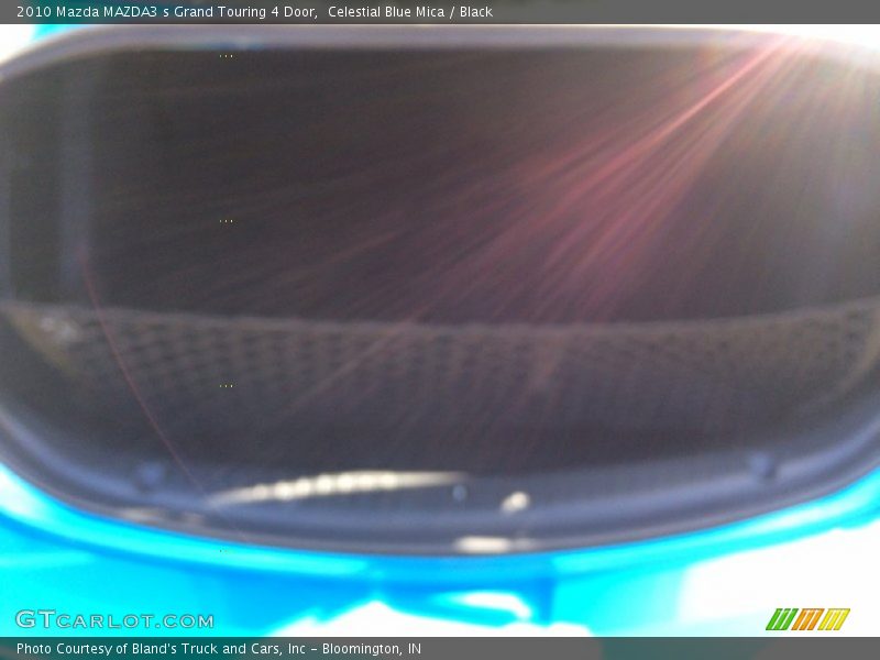 Celestial Blue Mica / Black 2010 Mazda MAZDA3 s Grand Touring 4 Door