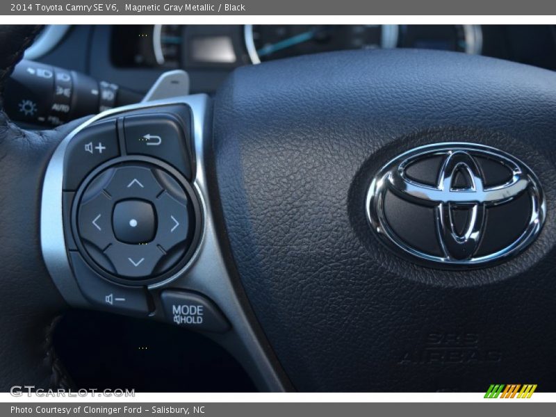 Magnetic Gray Metallic / Black 2014 Toyota Camry SE V6