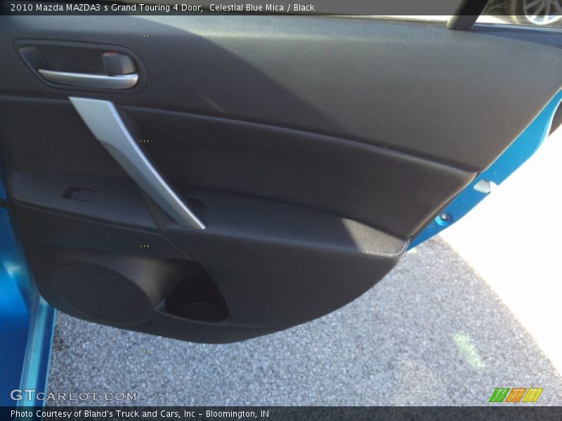Celestial Blue Mica / Black 2010 Mazda MAZDA3 s Grand Touring 4 Door