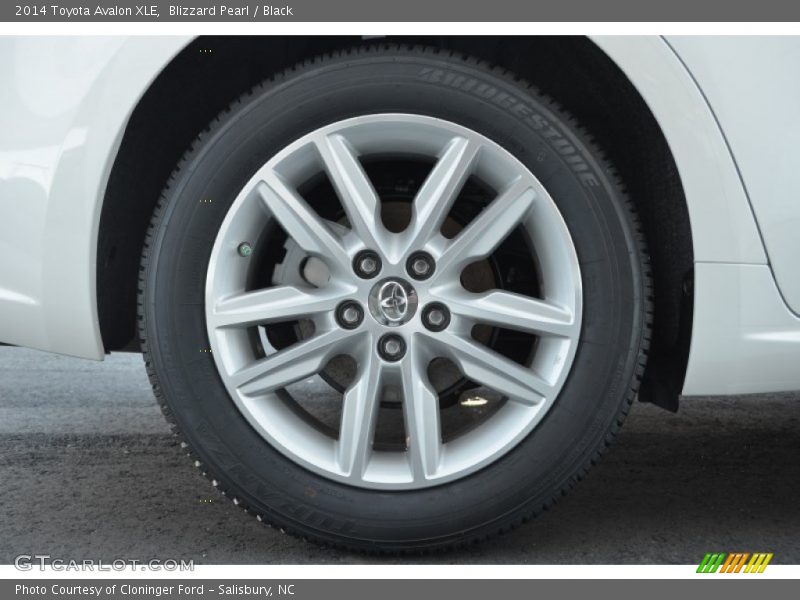 Blizzard Pearl / Black 2014 Toyota Avalon XLE