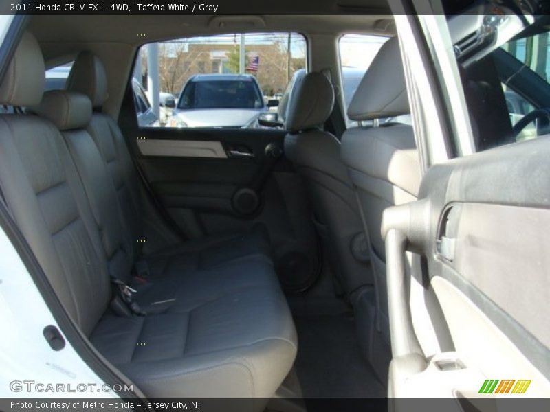 Taffeta White / Gray 2011 Honda CR-V EX-L 4WD