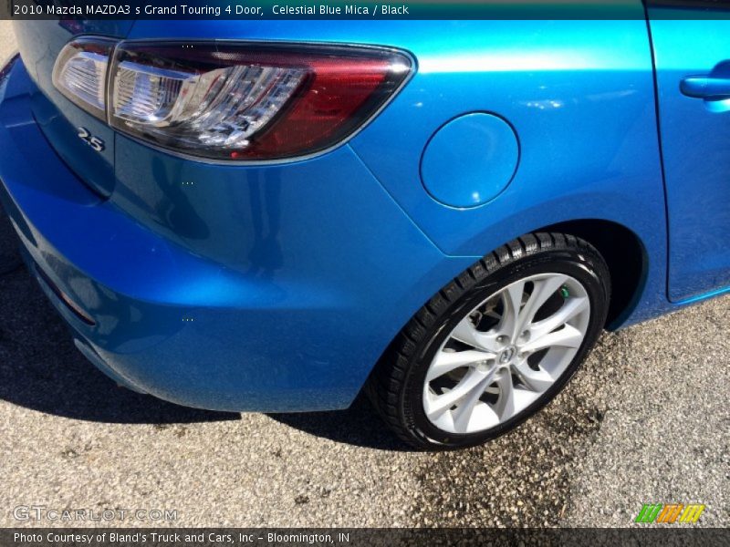 Celestial Blue Mica / Black 2010 Mazda MAZDA3 s Grand Touring 4 Door