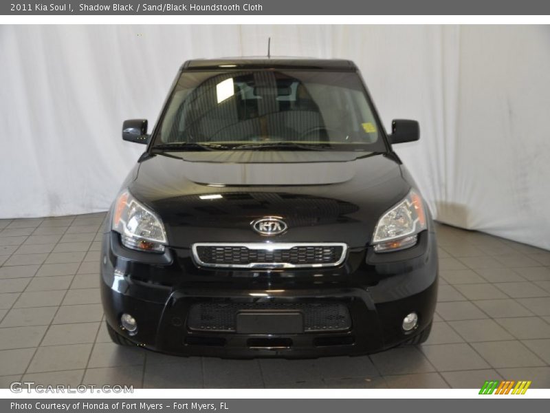 Shadow Black / Sand/Black Houndstooth Cloth 2011 Kia Soul !