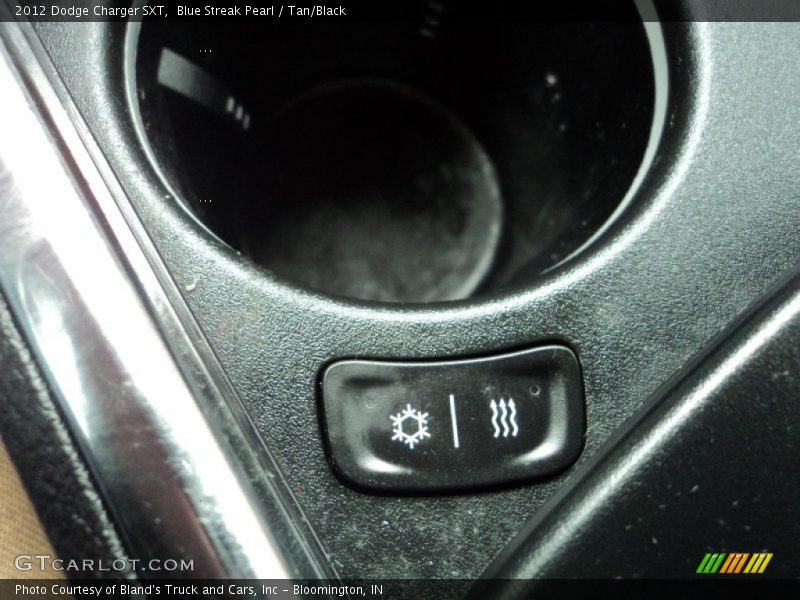 Blue Streak Pearl / Tan/Black 2012 Dodge Charger SXT