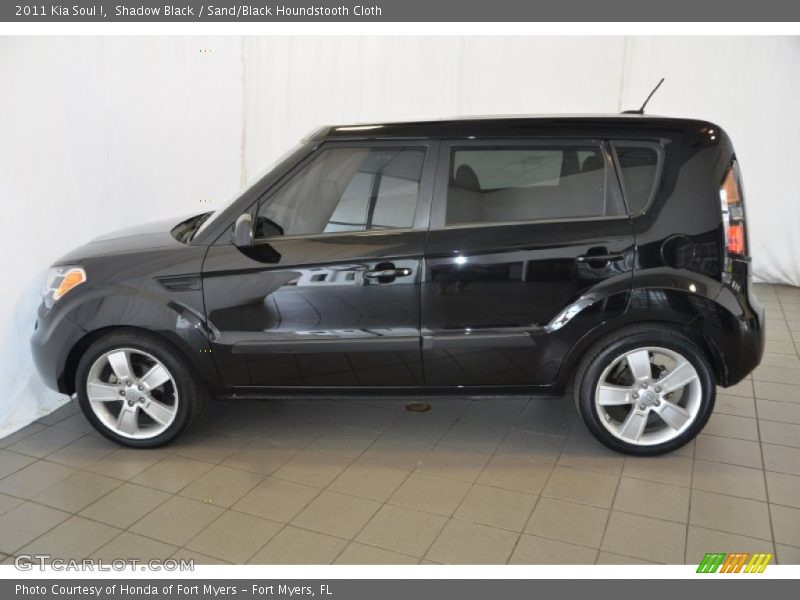 Shadow Black / Sand/Black Houndstooth Cloth 2011 Kia Soul !